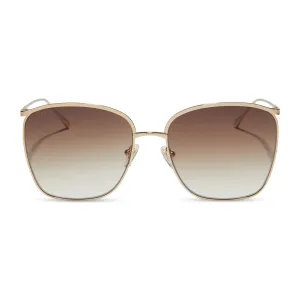 VITTORIA - GOLD   BROWN GRADIENT   POLARIZED SUNGLASSES