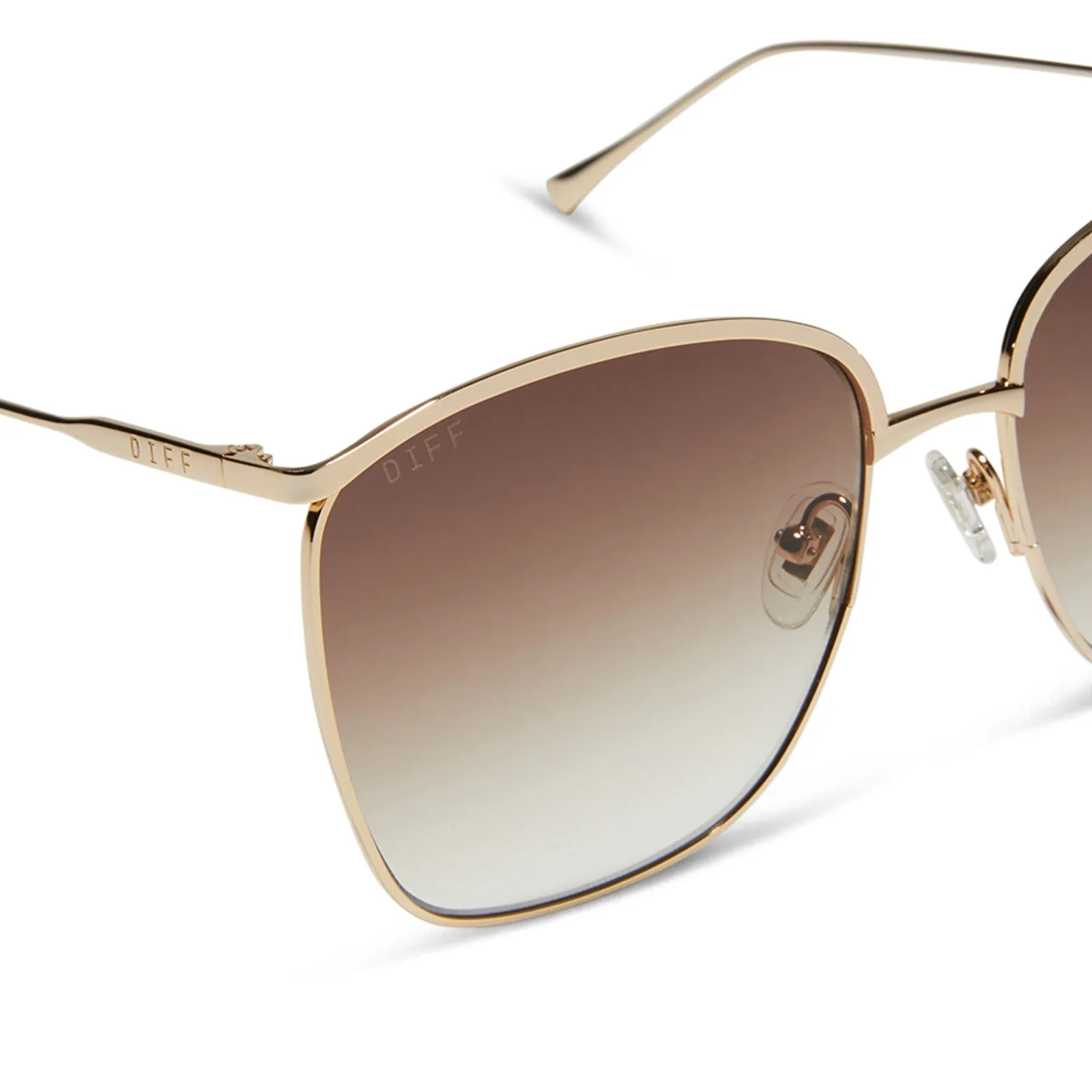 VITTORIA - GOLD   BROWN GRADIENT   POLARIZED SUNGLASSES