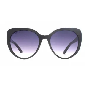 Womens Black Cat Eye Sunglasses